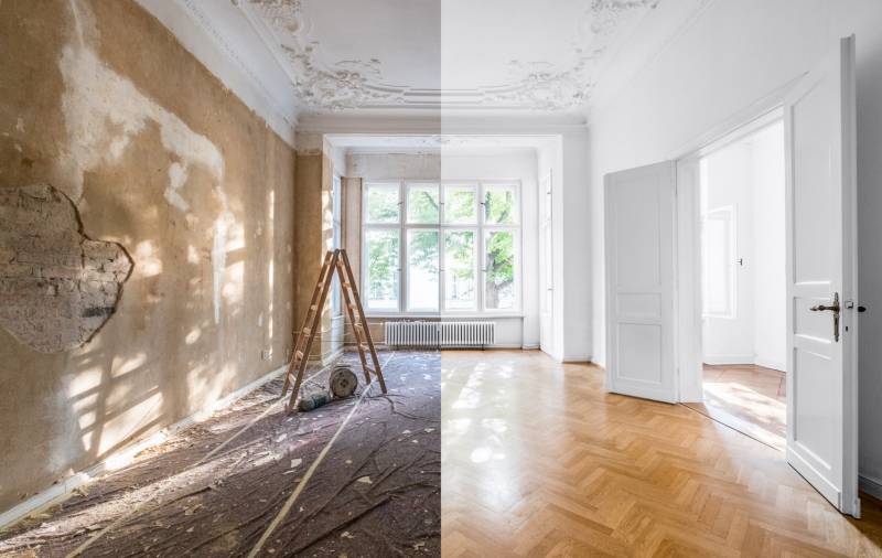travaux rénovation intérieur de maison par un architecte décorateur à Lyon proche de Mions