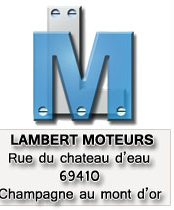 Vente de moteurs Champagne au Mont d'Or LAMBERT Moteurs